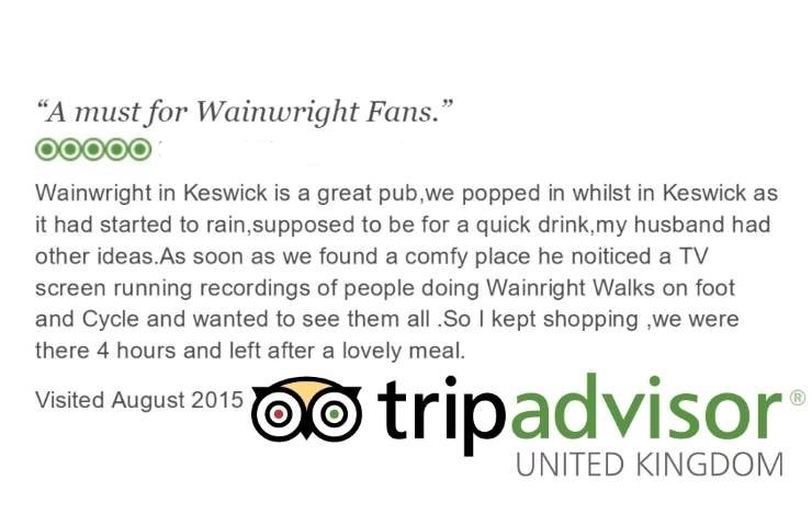 The Wainwright keswick: Trip Advisor Review 2